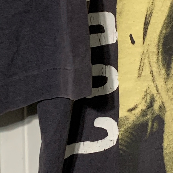 1994 Rare  Vintage Kurt Cobain T-shirt Nirvana True Vintage tee single stitch L - Picture 11 of 12